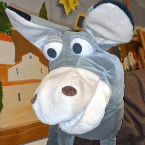 Quelle: Andi Gröschel Kopf der Handpuppe Esel Fritz